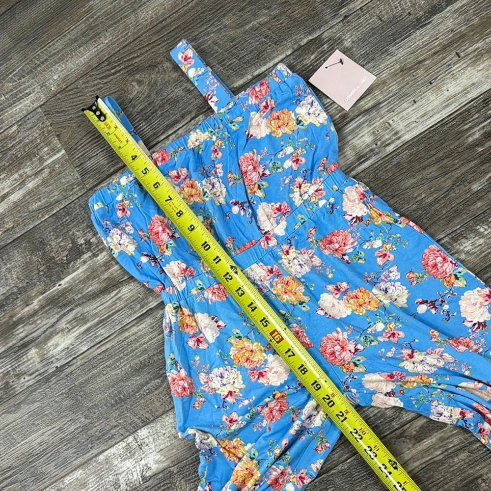 O’Neil Floral Blue Kids Jumpsuit, XXS - Picture 11 of 12